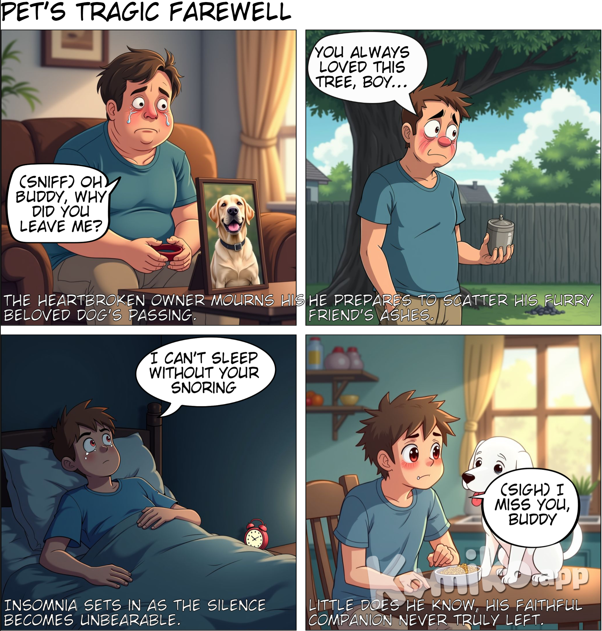 sad story about your pet just died