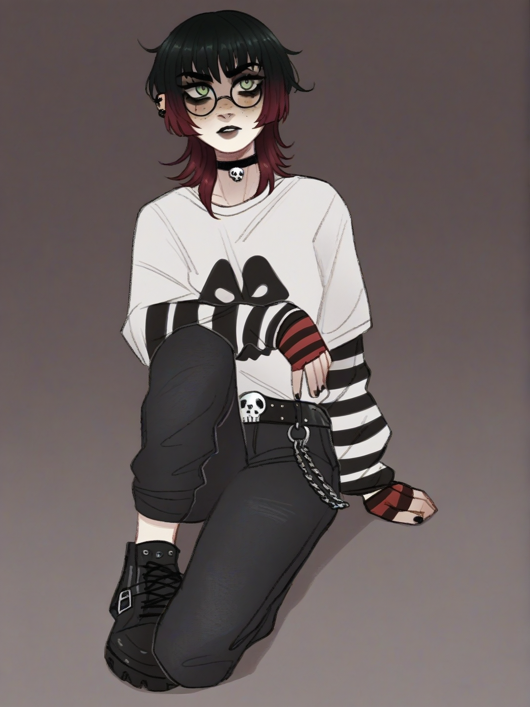 My OC raven wolfram plus backstory