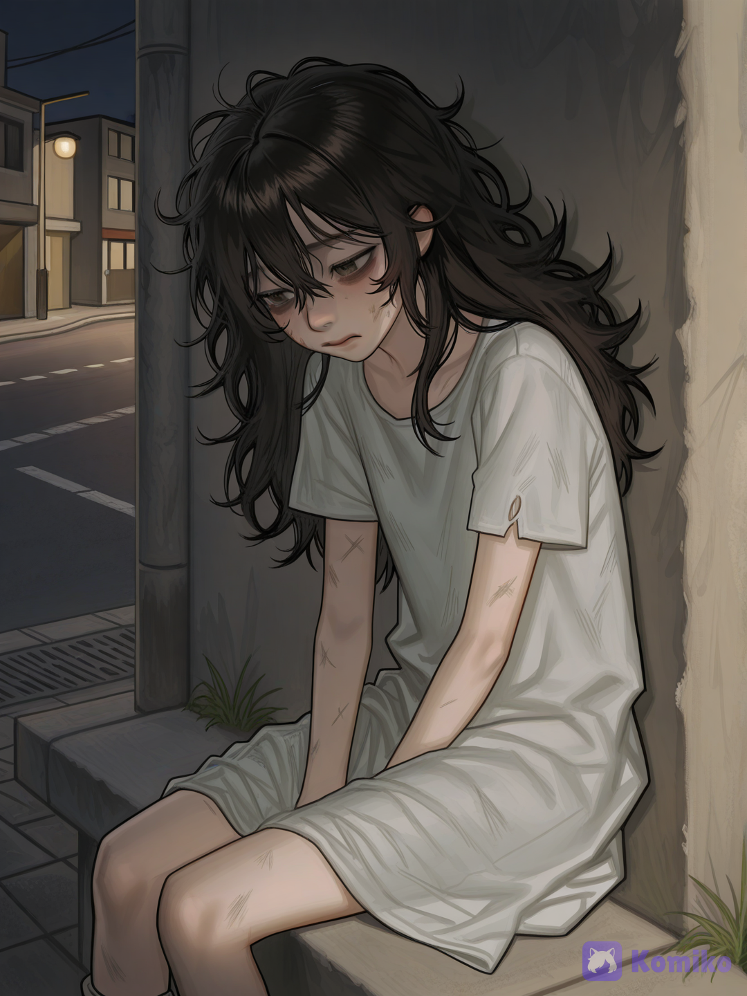 Girl who lost her family at birth 
