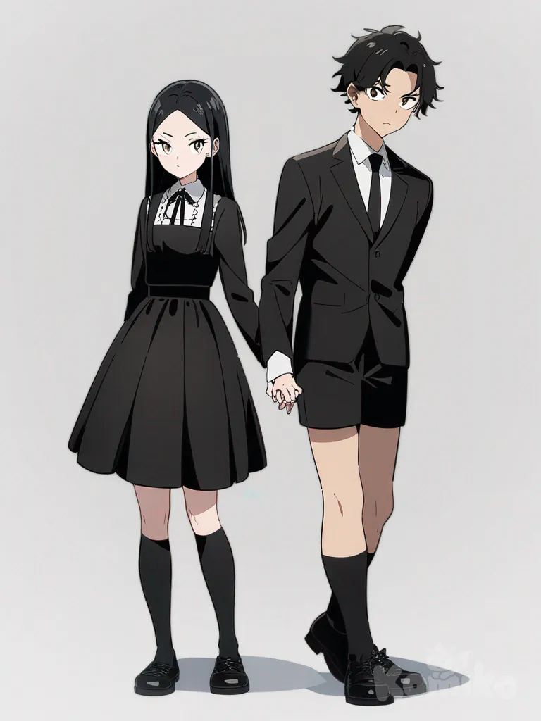 My OC girl Elizabeth boy Liam