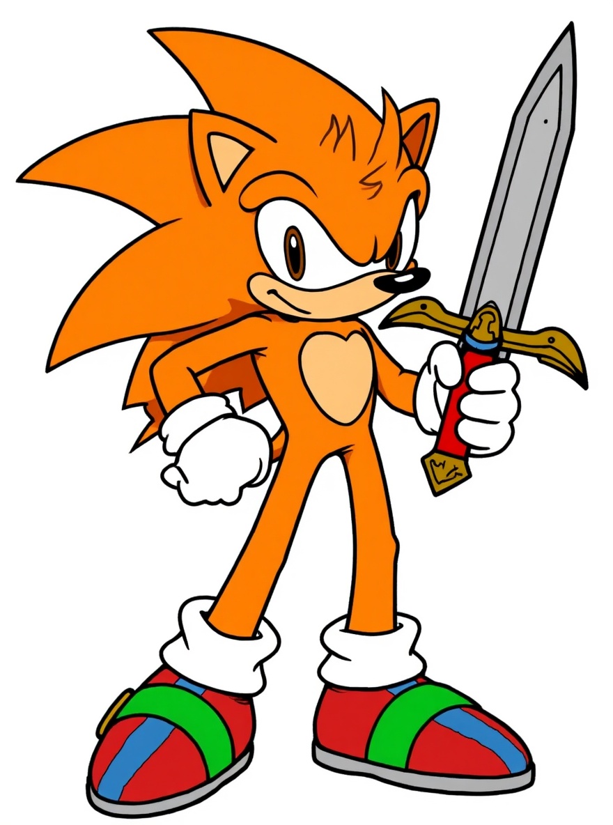 My OC Courage the Hedgehog