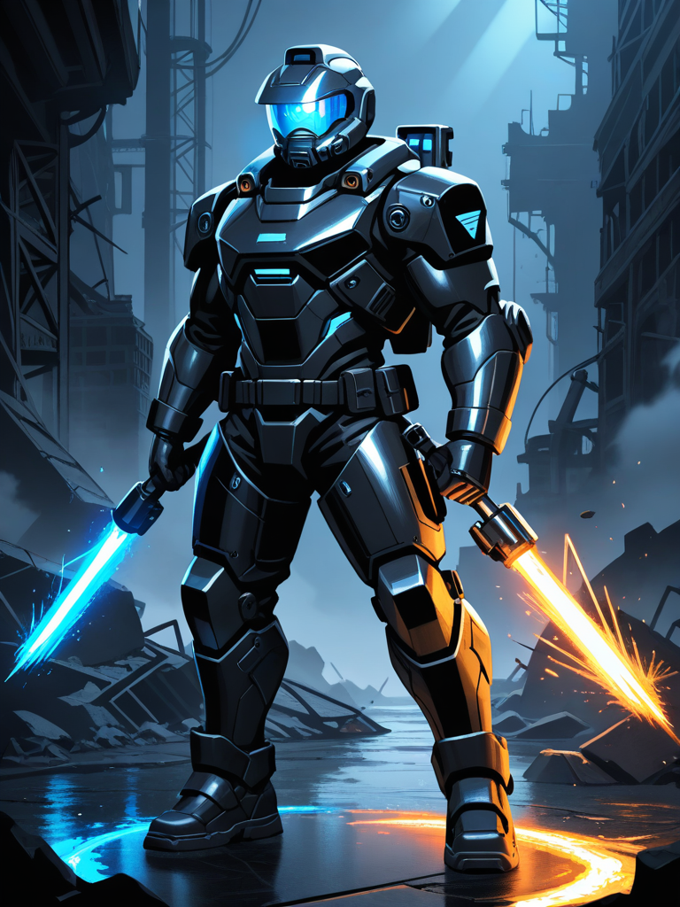 las aventuras de IRONWELDER THE LAST ARC
