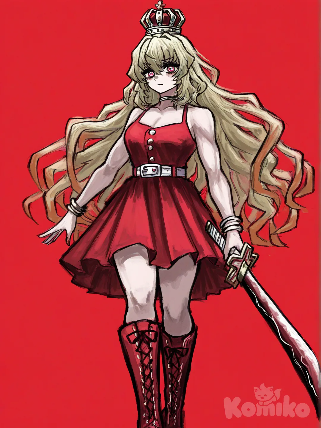 My OC Red Blade/ Addison