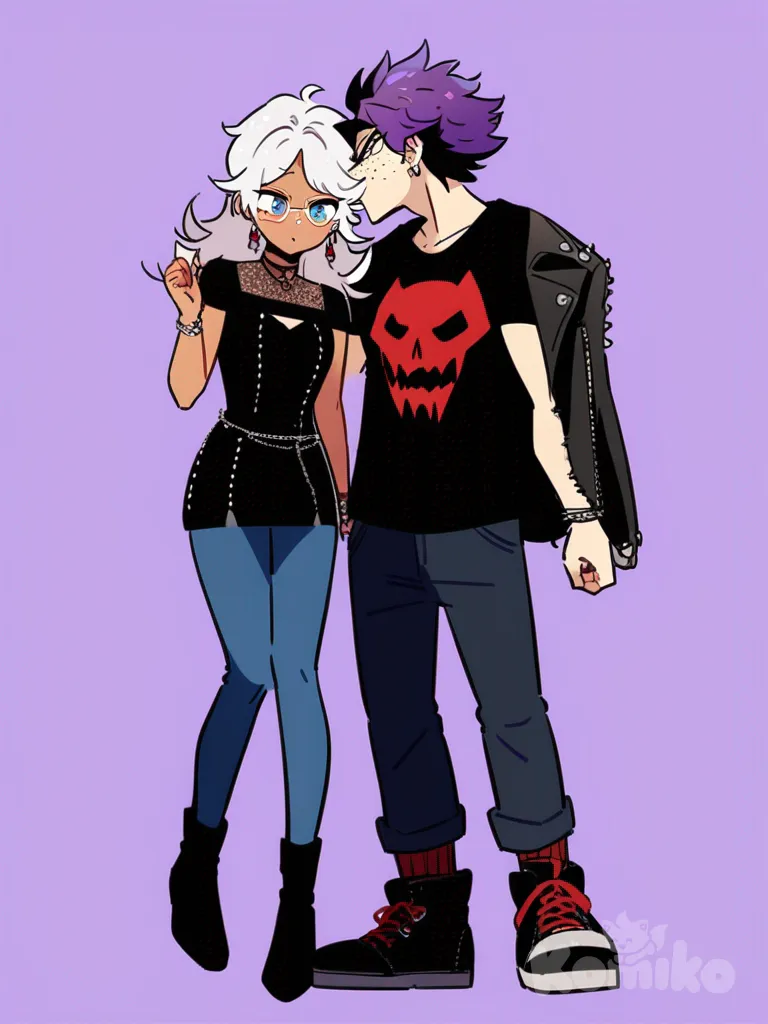 My OC Milly and Xavior