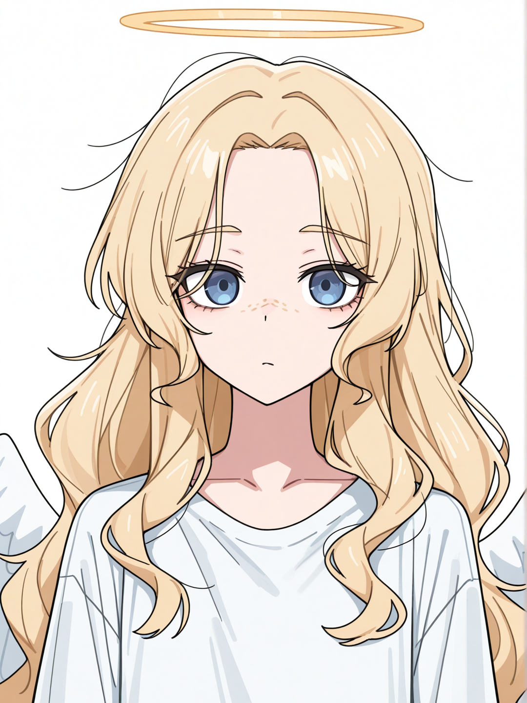 My OC Mary ( angel side of mary )