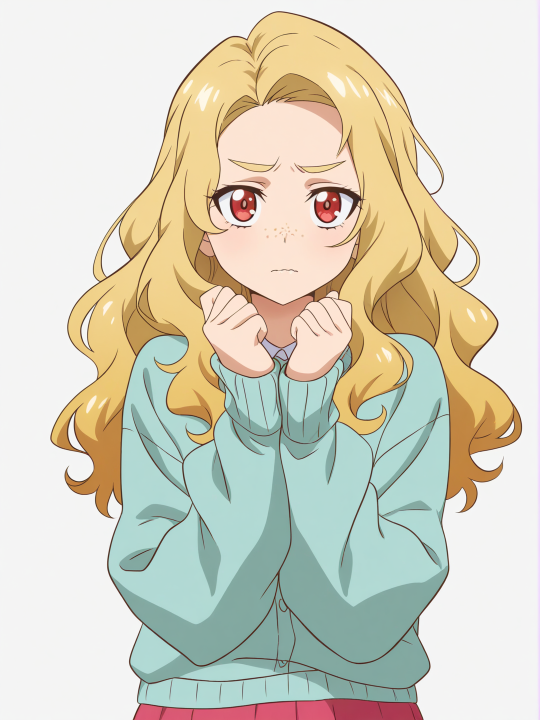 My OC Mary ( demon side of mary )