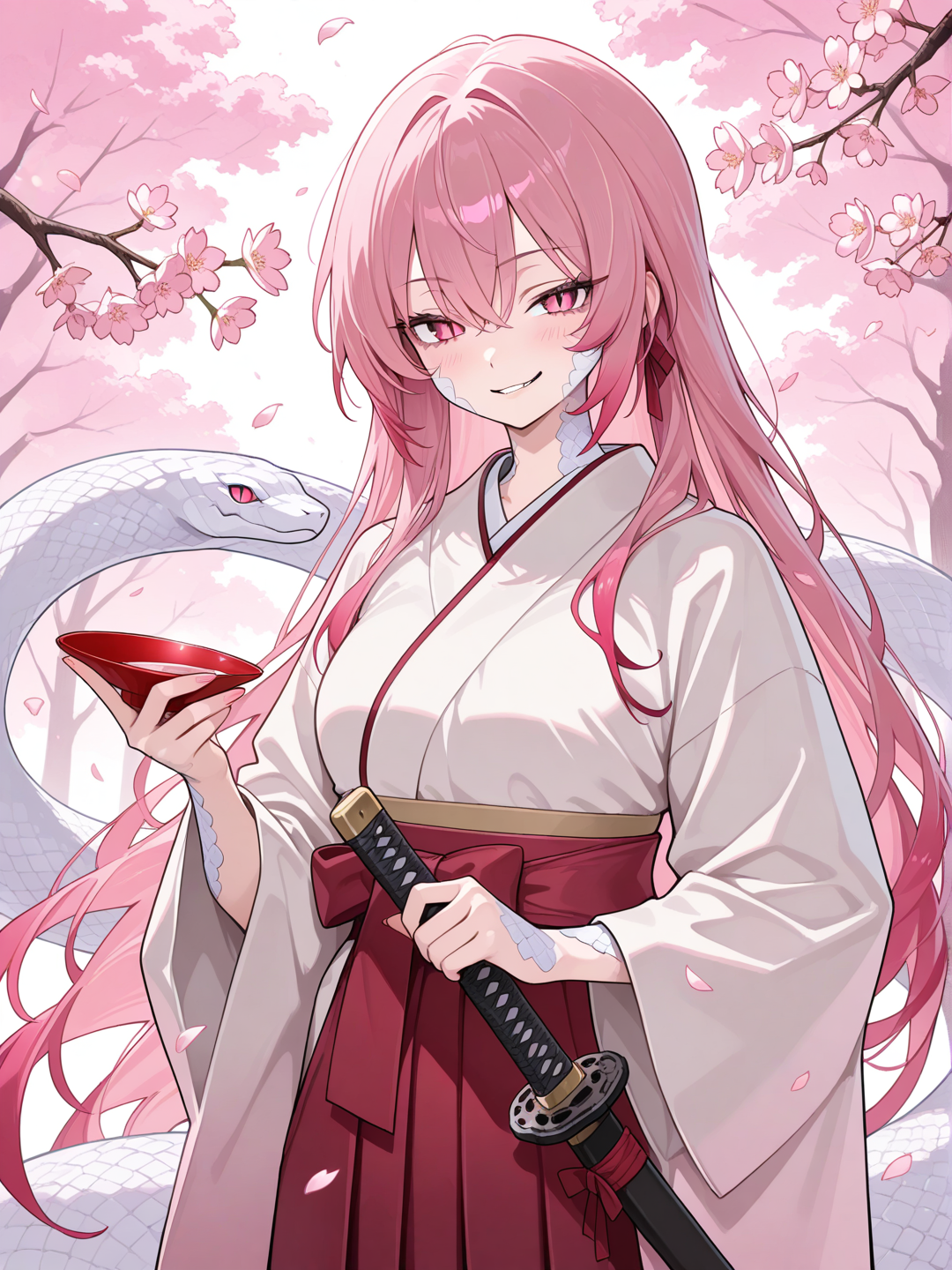 Mizuki Hebi wandering ronin from the east