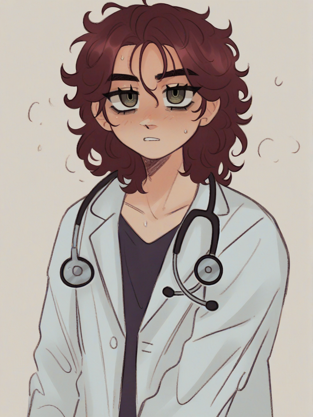 My OC Dr. Valeria Maina.