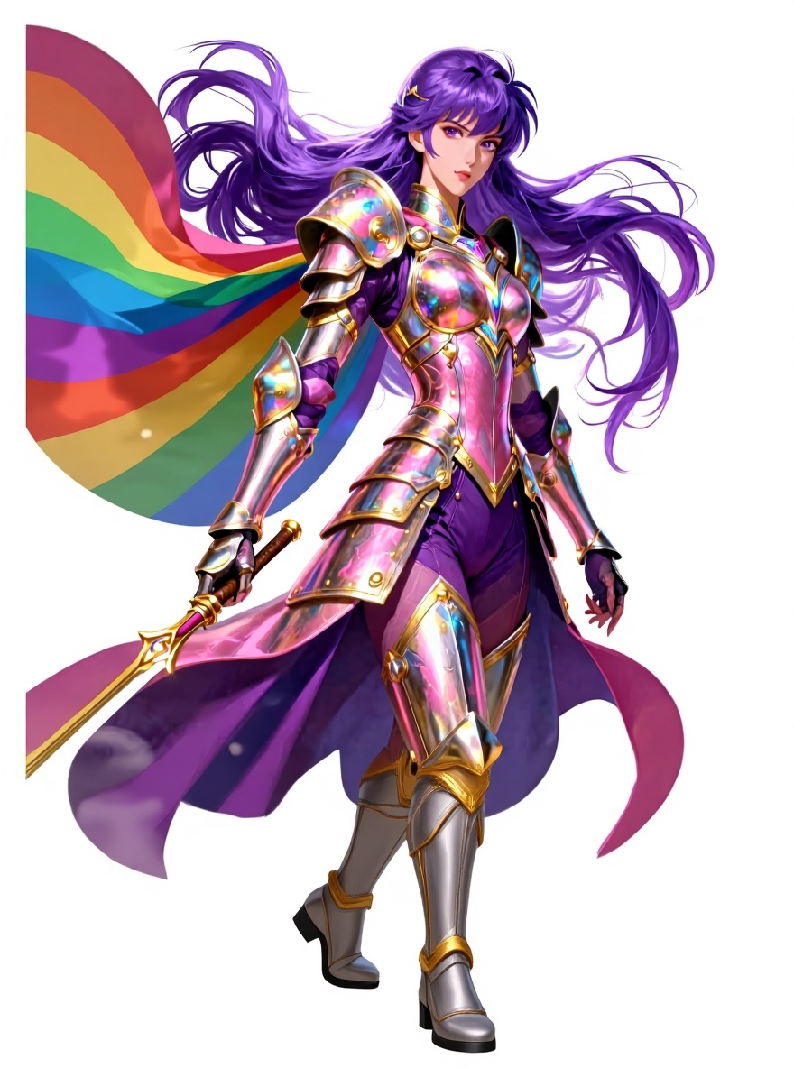 The story of Aurora the kindhearted yet sassy warrior priestess