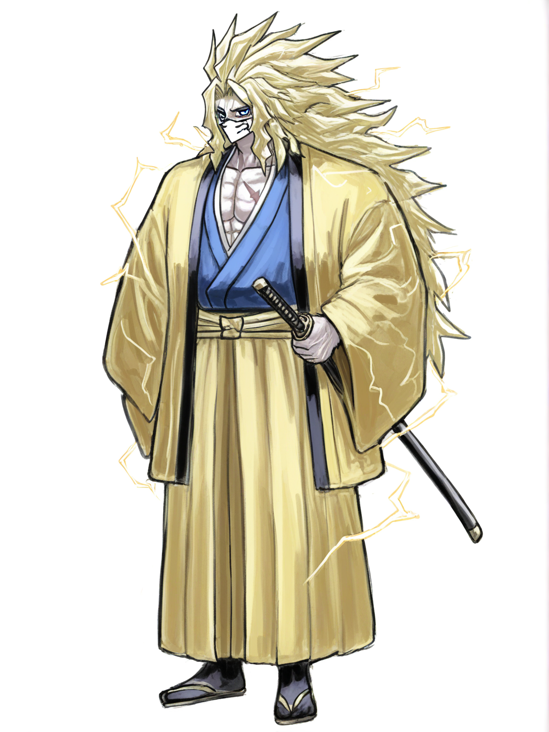 My OC Kaminari Raiden