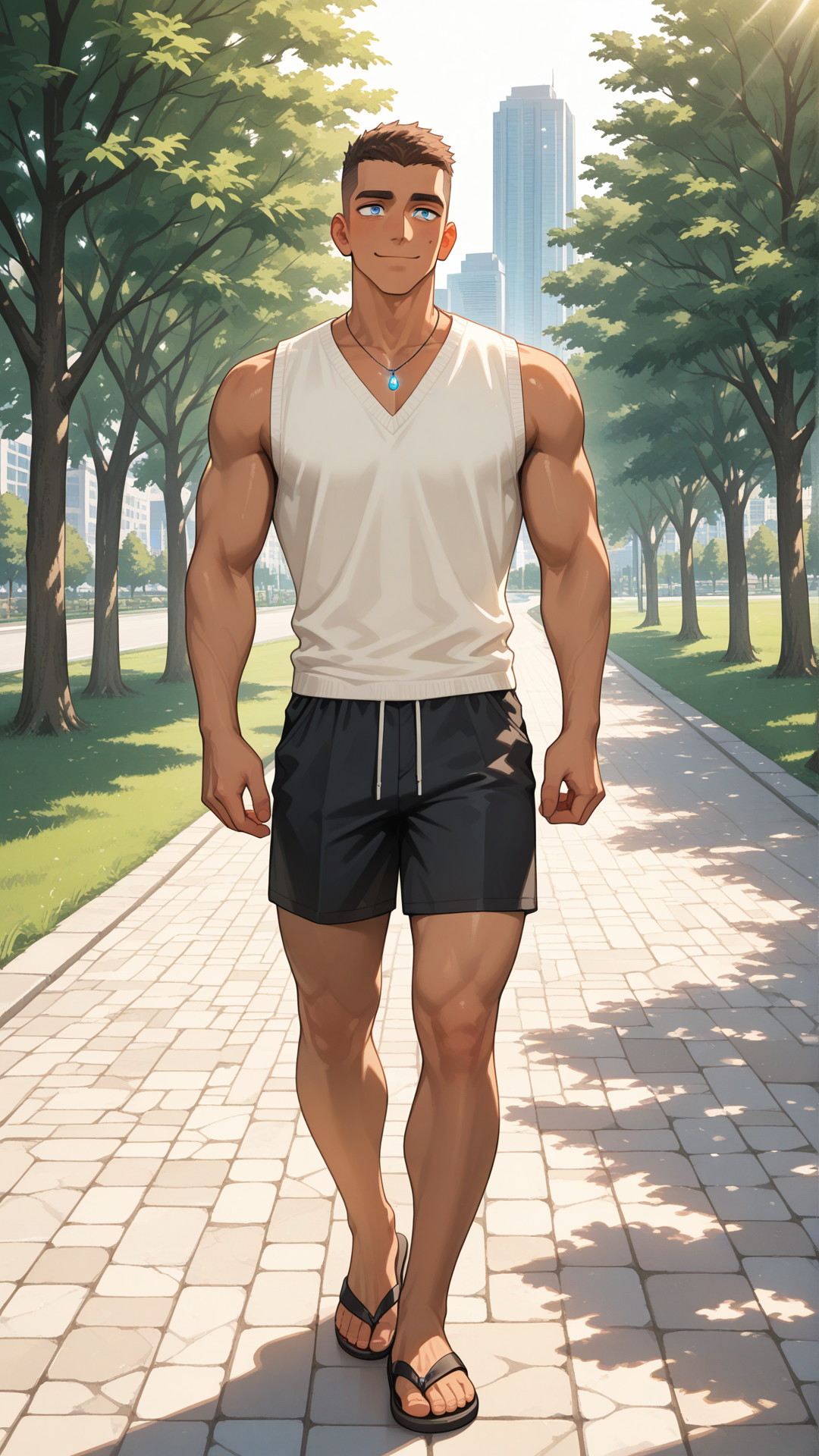 Blue's Human Form (My OC)