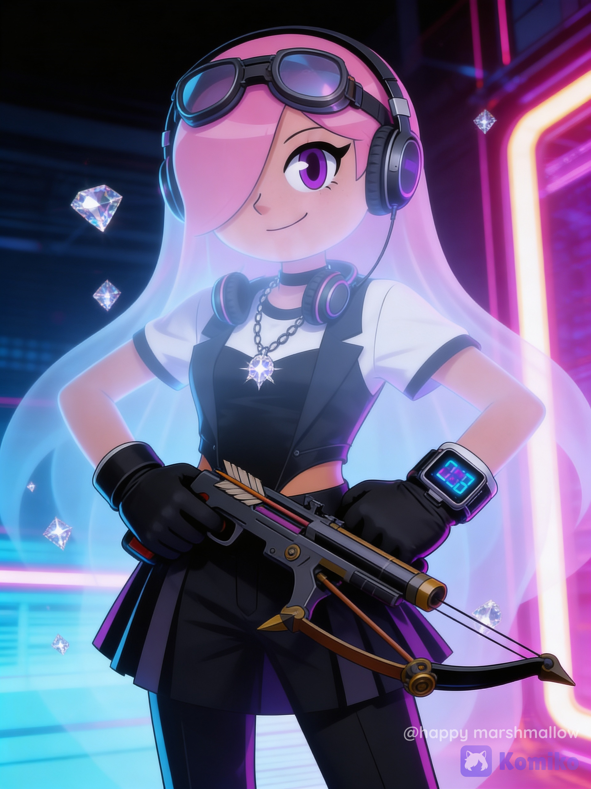 Pinky the human girl 