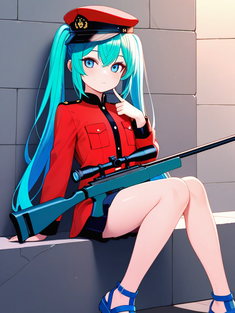 Sarah the secret sniper