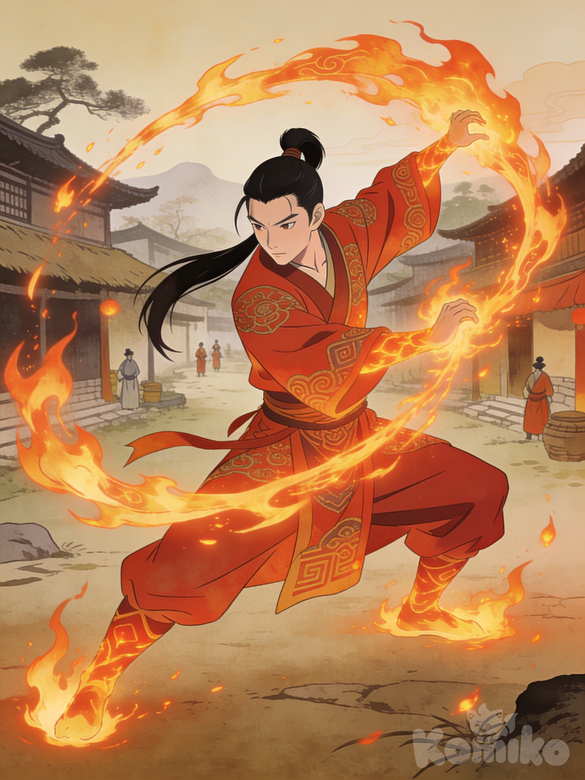 The World and Setting of Avatar The Last Airbender, but before meeting Aang 