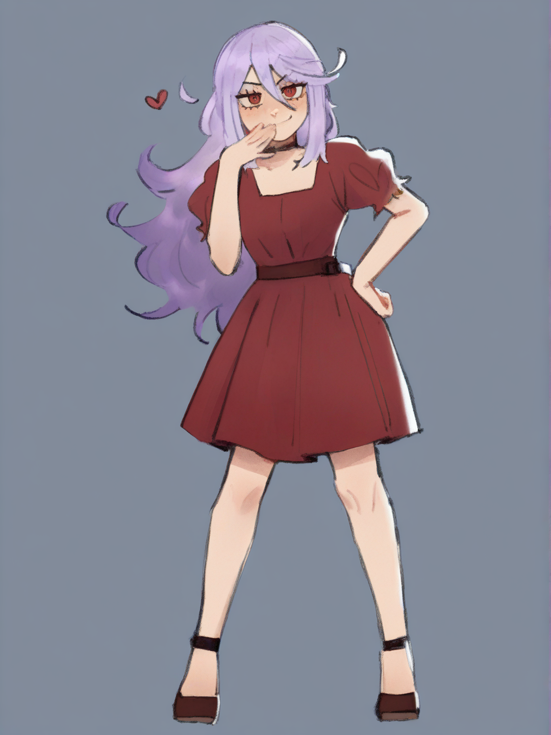 She was a girl until she started singing and she began being all sassy thinking she's everything 