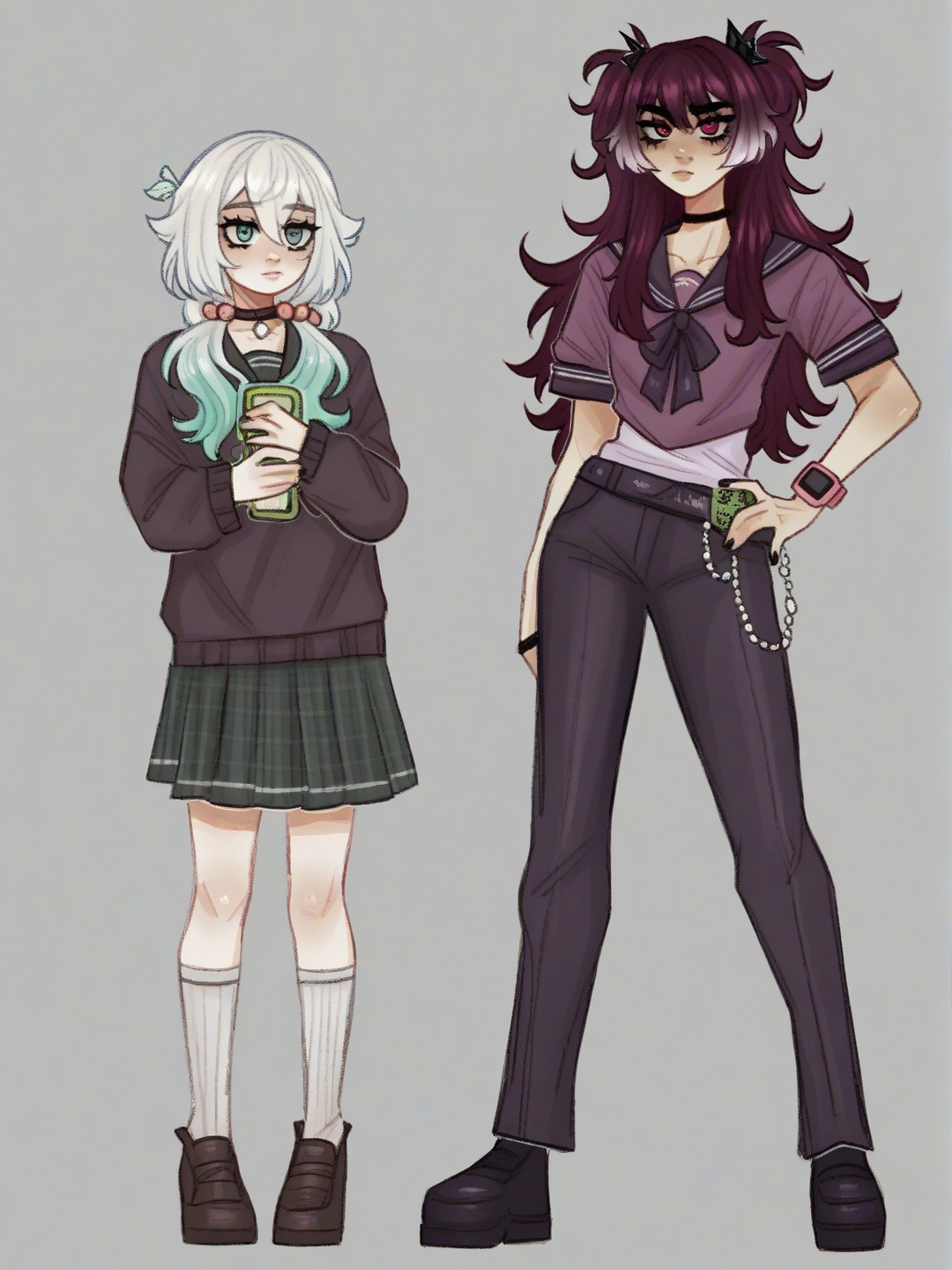 My OC рено-тян и куго-тян