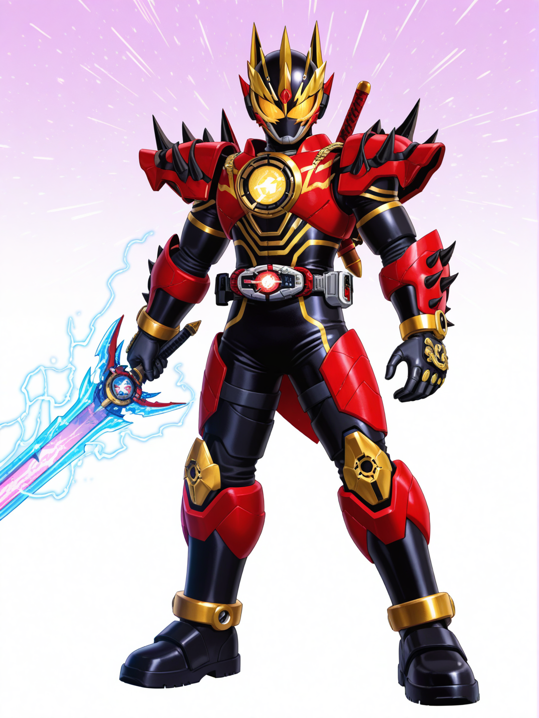 My New Oc Kael Ryujin: The Mega Sentai-Rider Man X