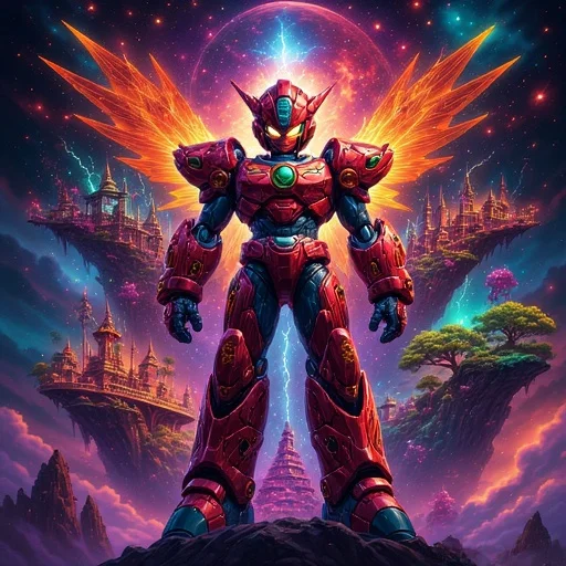 My New OC Warrior: Zorath Flamewing