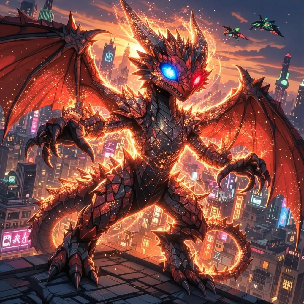 My New OC Dragon: Zorath Blaze 