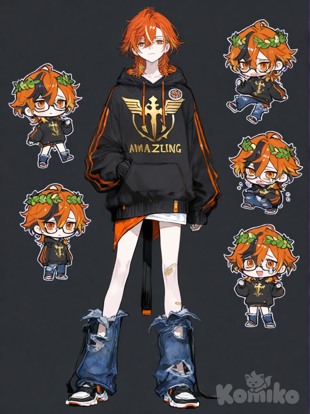 Presentación de personaje masculino Ryder Empuru Sano