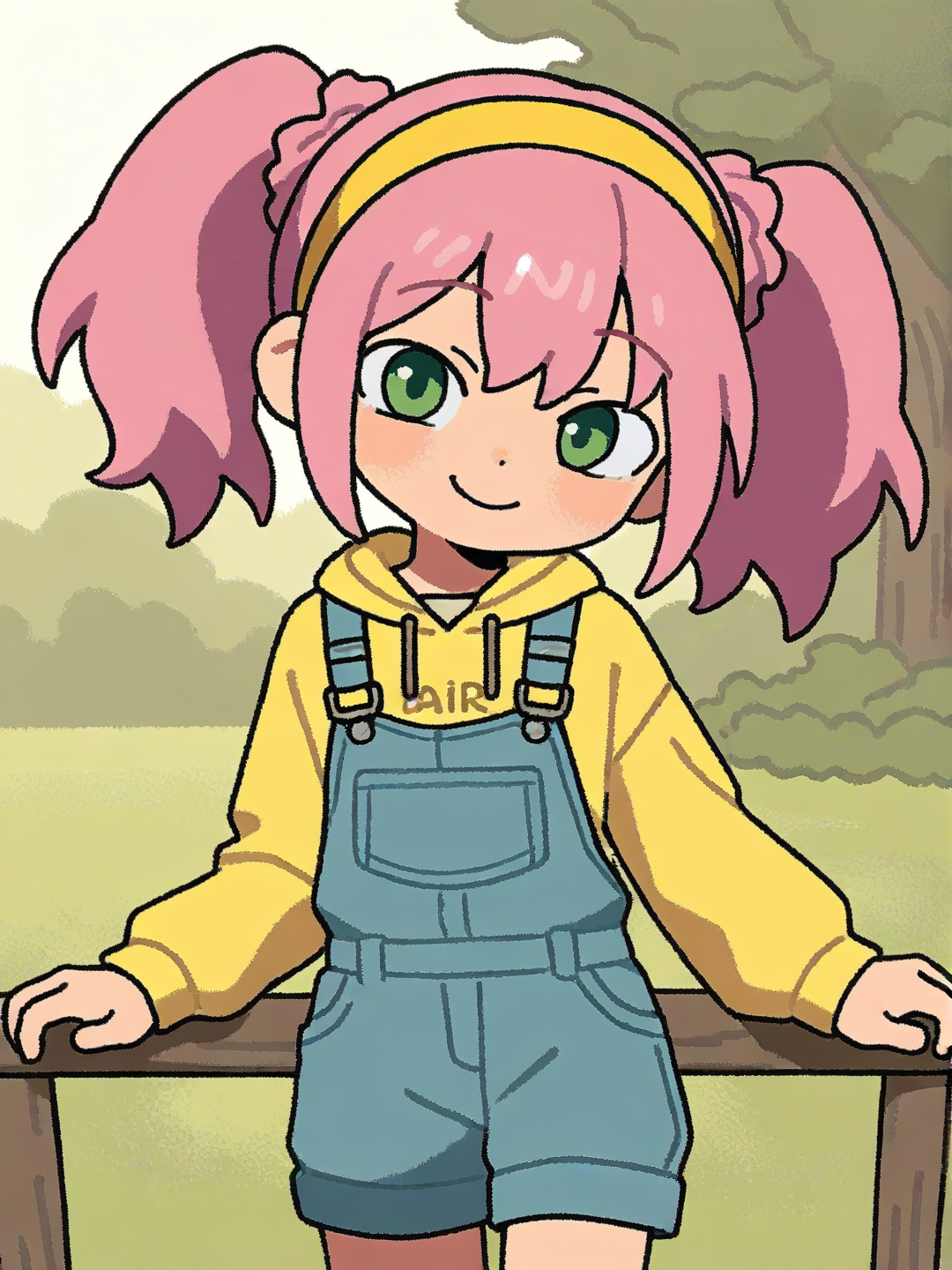 The girl full of energy 