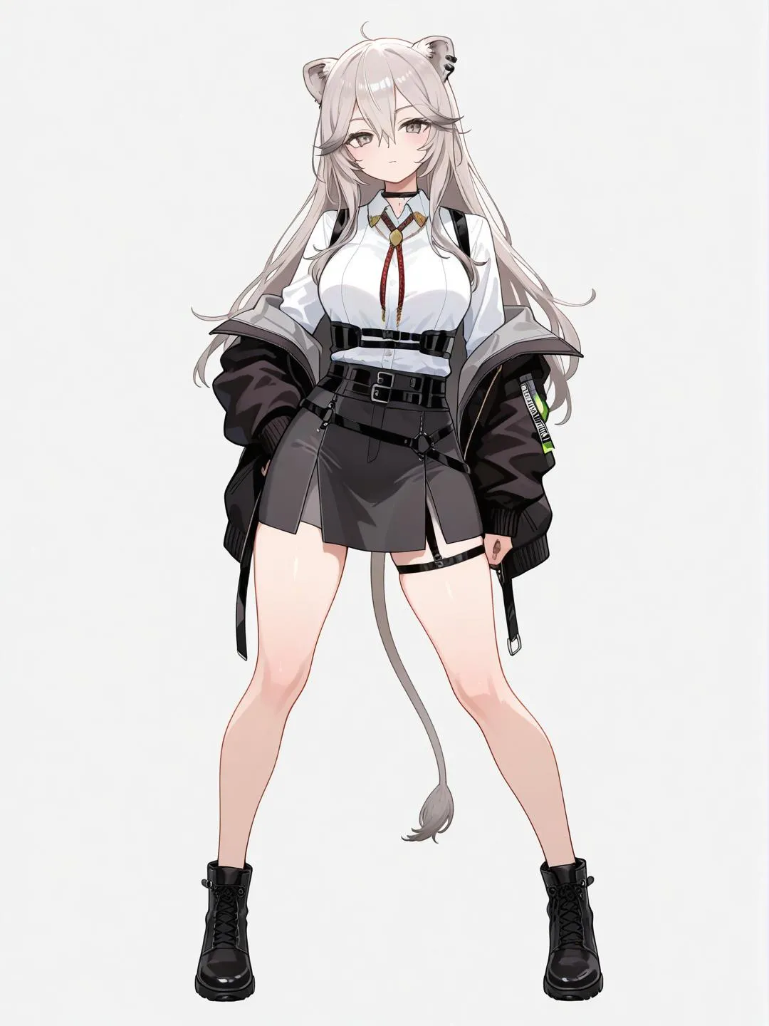 獅白牡丹