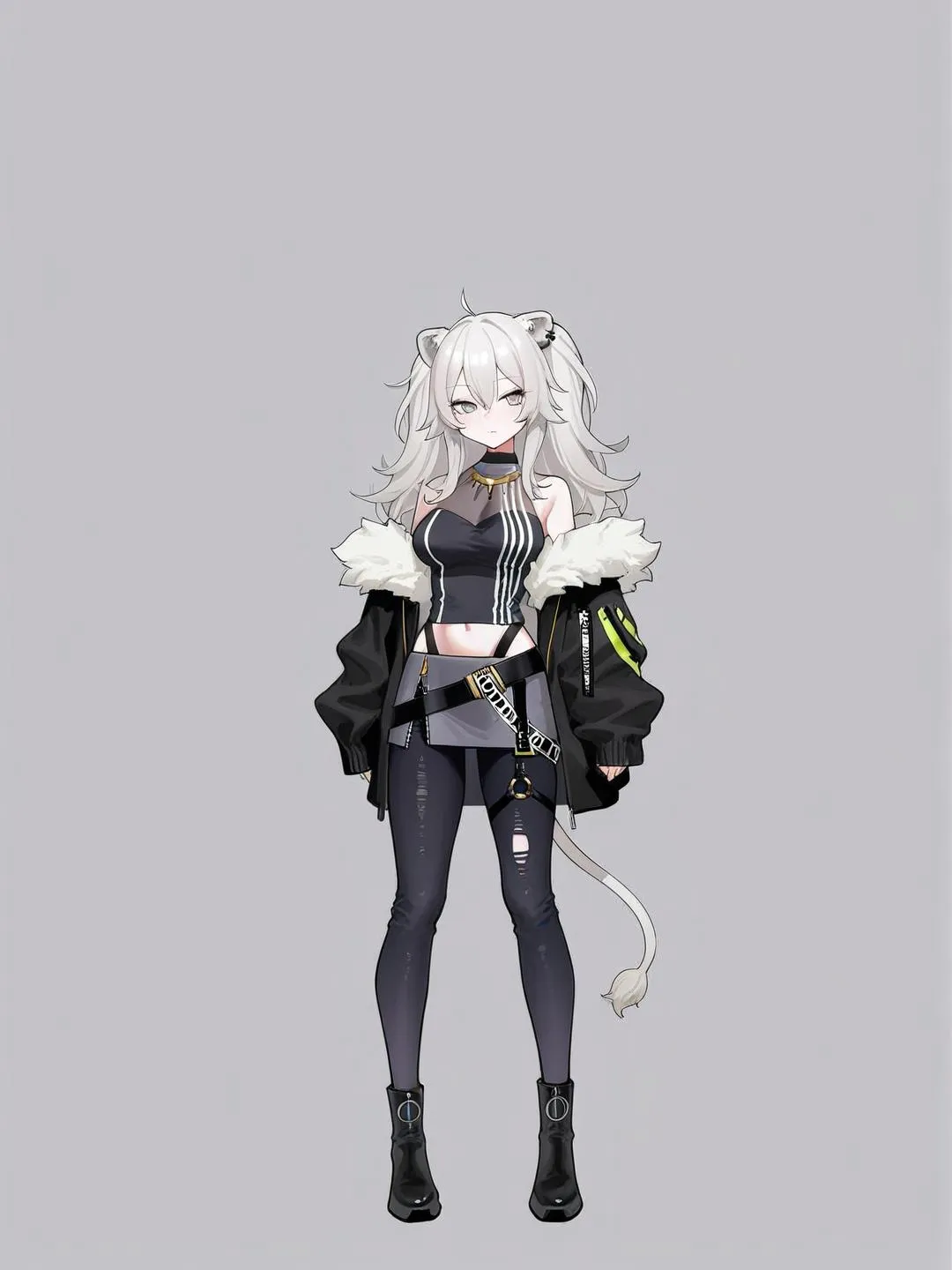 獅白牡丹