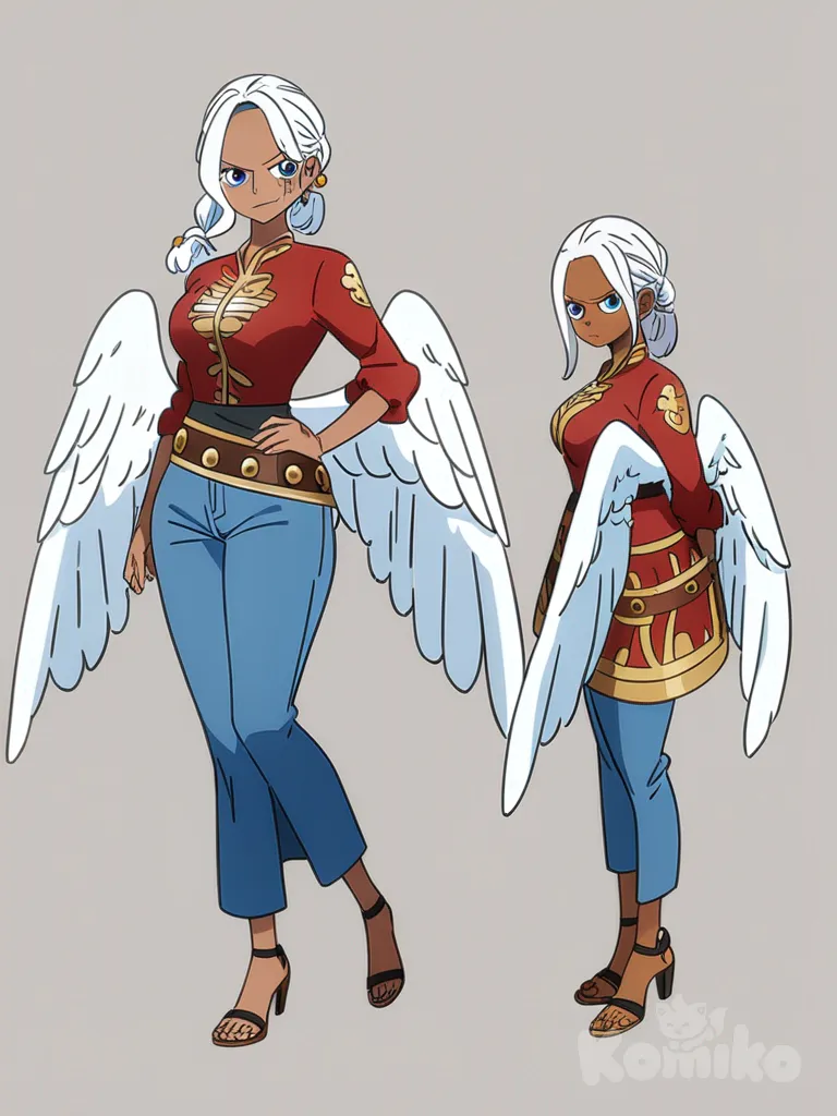 My OC الفتاة ذات الشعر الابيض