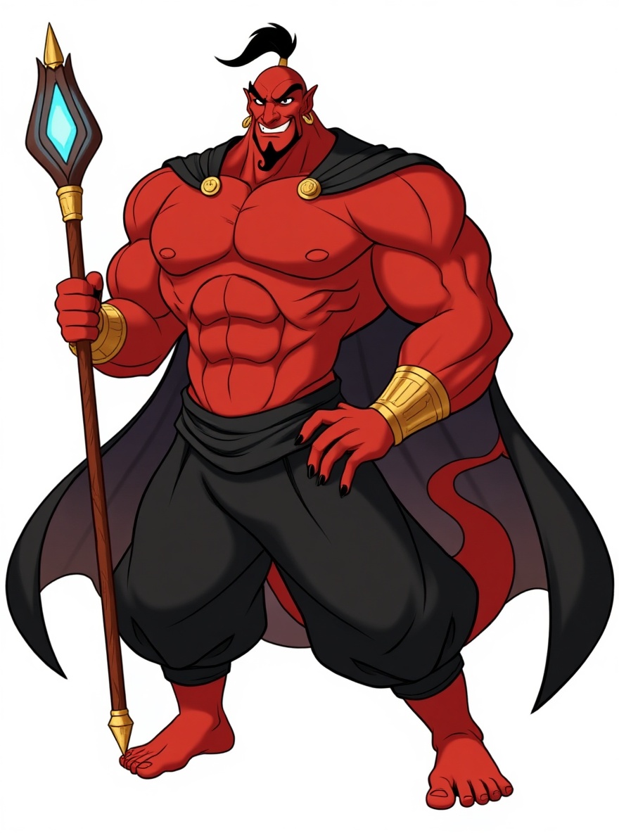 My OC Dark Lord Jafar Genie