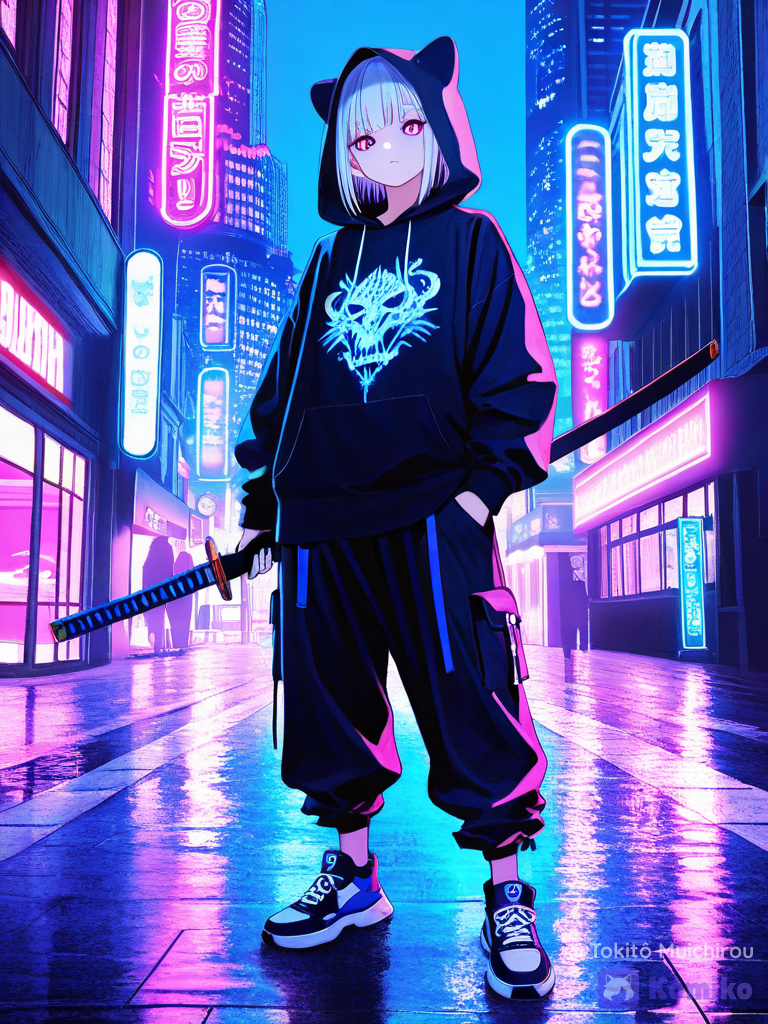 She is trying to chase bad people by secret