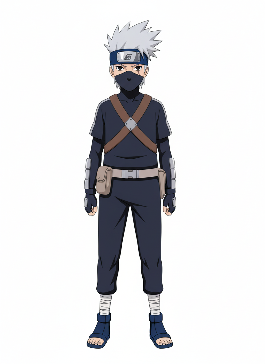 My OC Kakashi Hatake joven