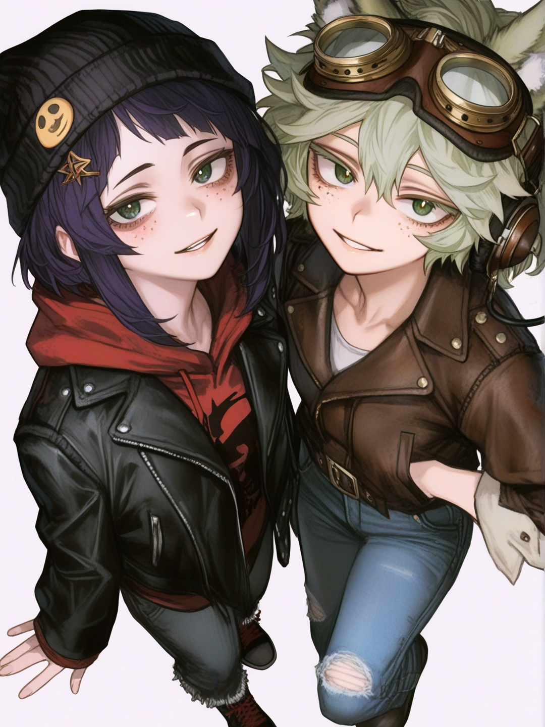 My OC Himika Moshi (purple), Lashima Moshi