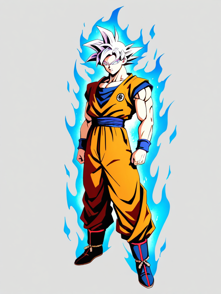 My OC Goku Ultra instinto dominado