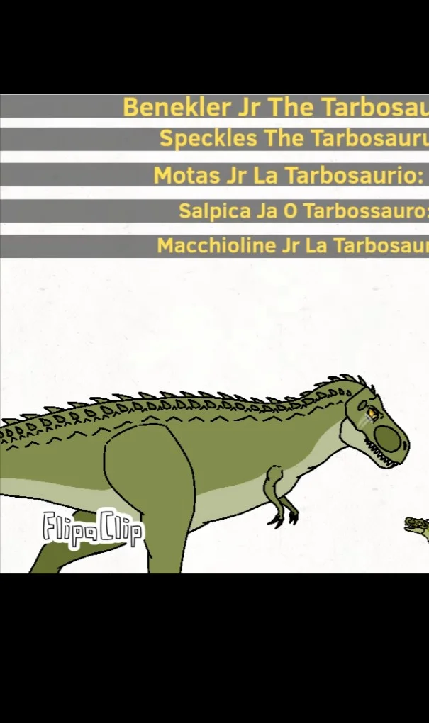 Tarbosaurus dad