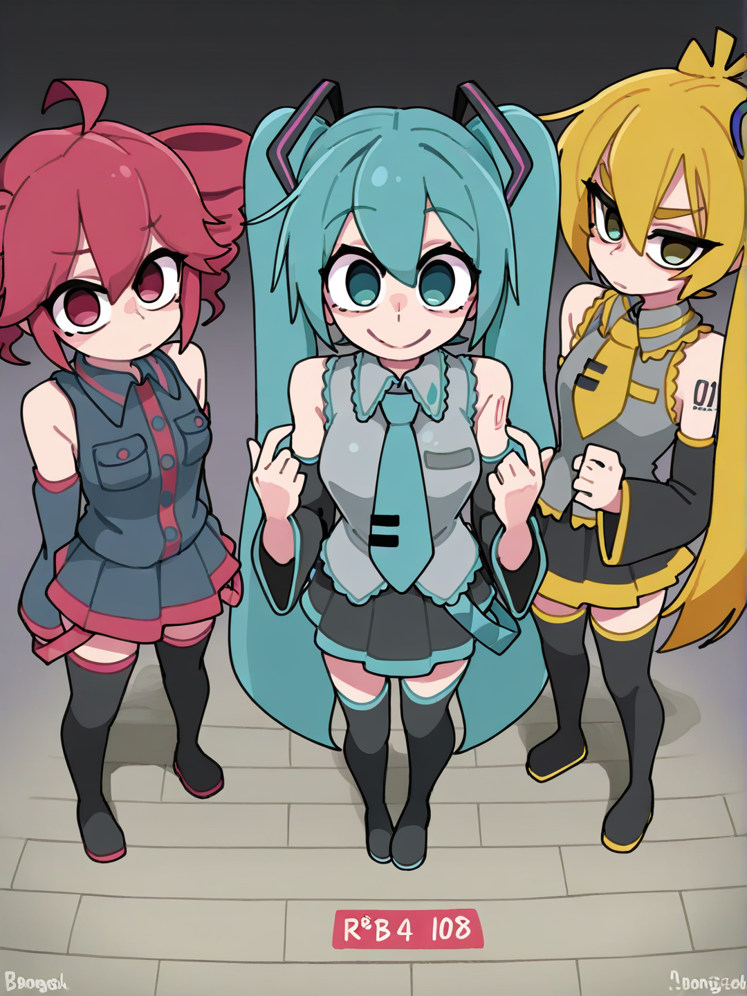 Chat with triple baka!!