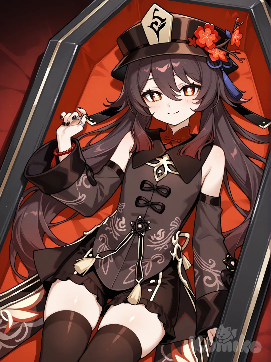 18, 1boy, @Hu_Tao_(Genshin_Impact)