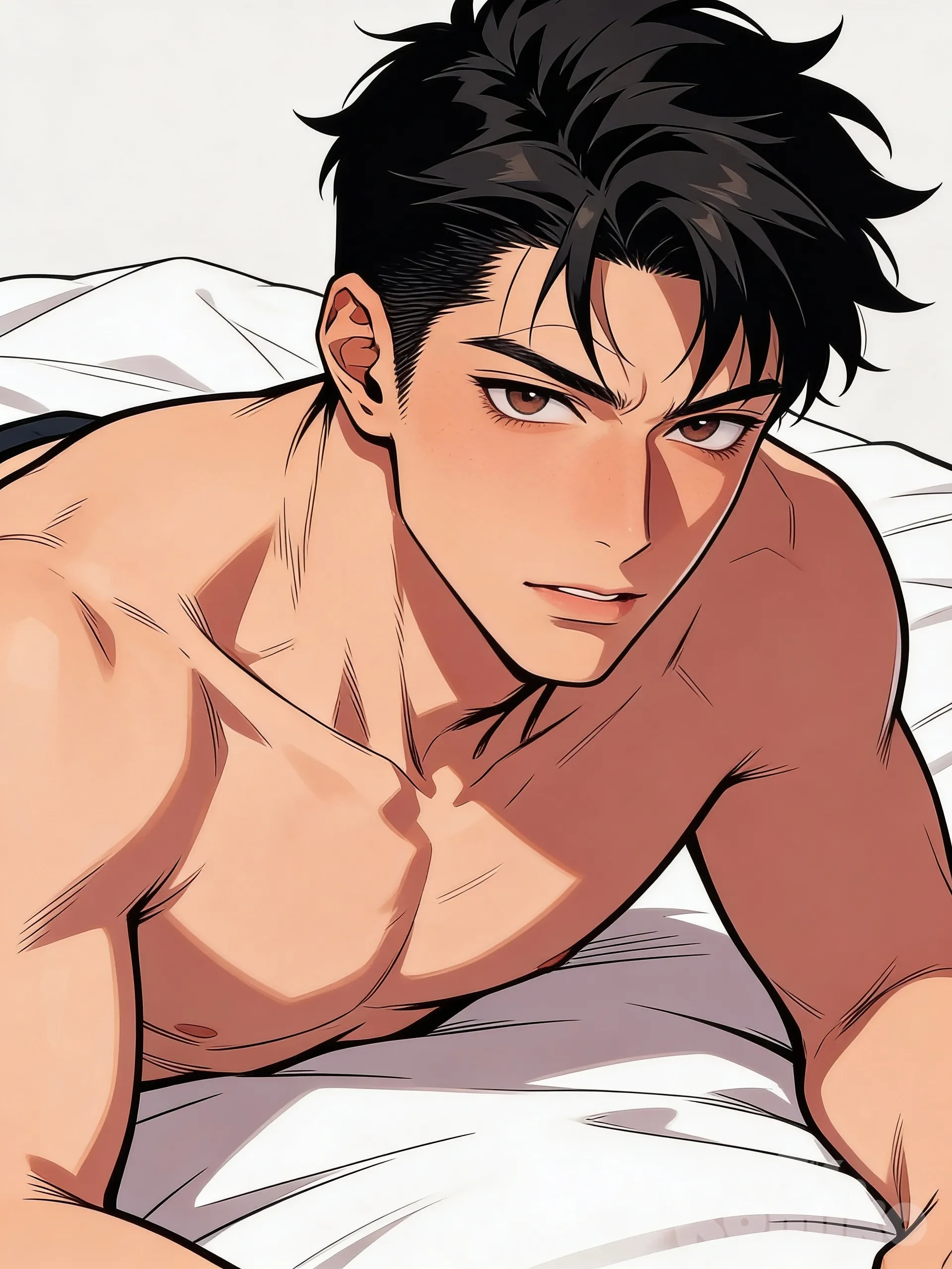 [muscular-manhwa-style]