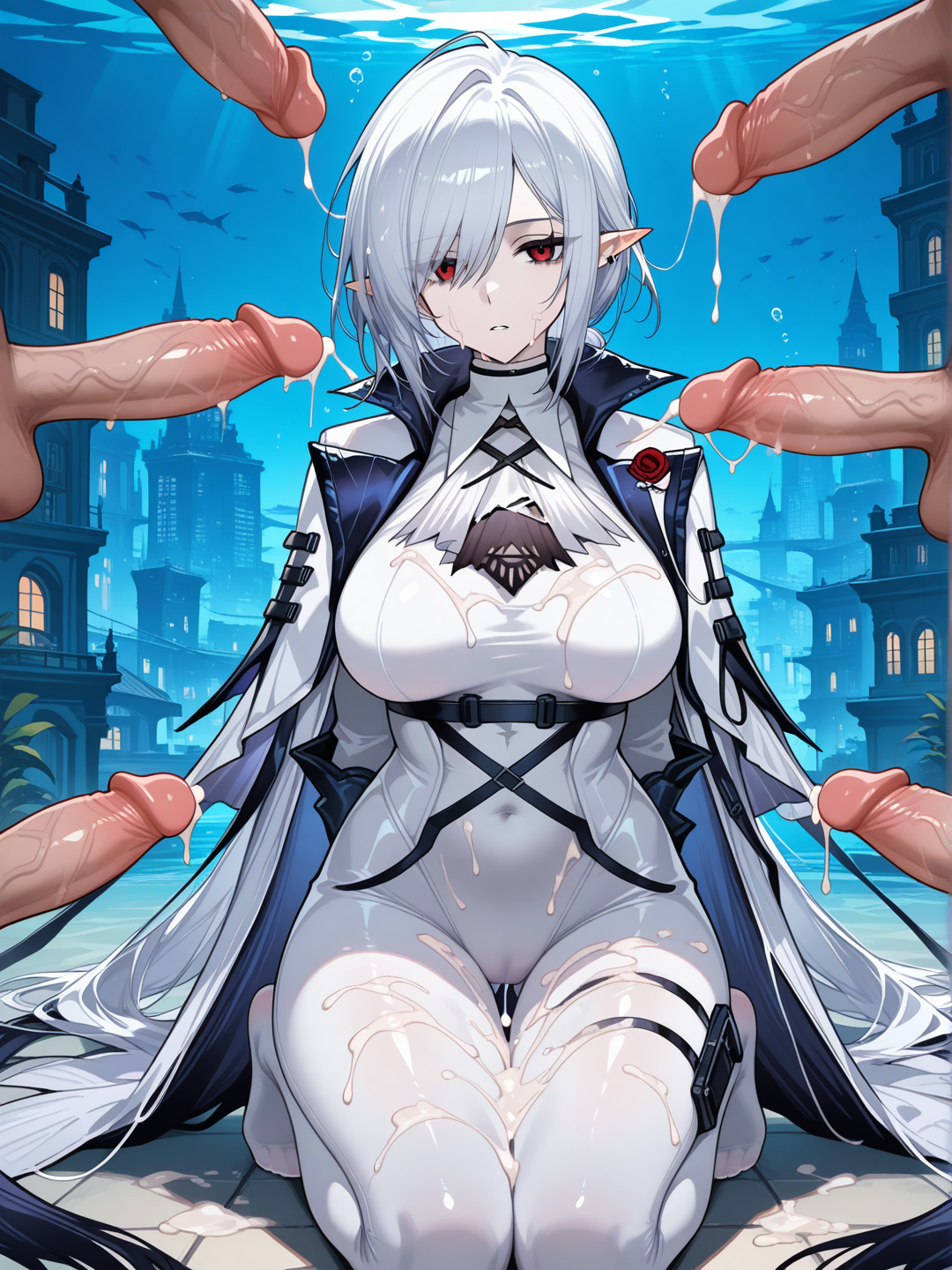 Gladiia bukkake capture!