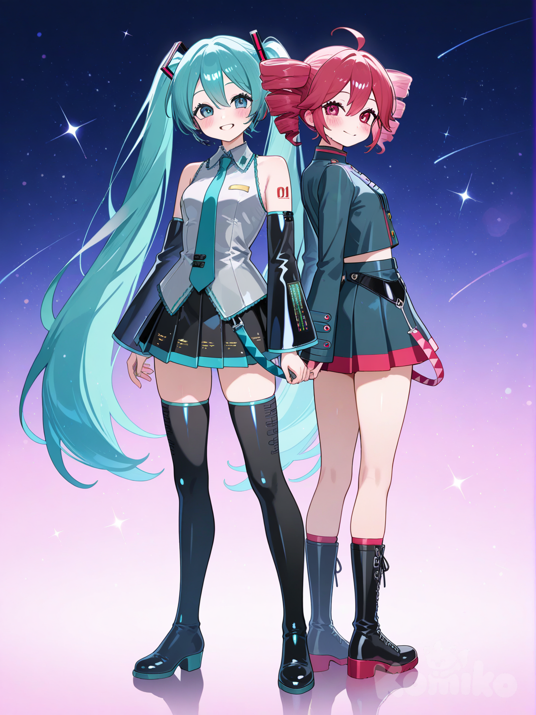 Miku and Teto