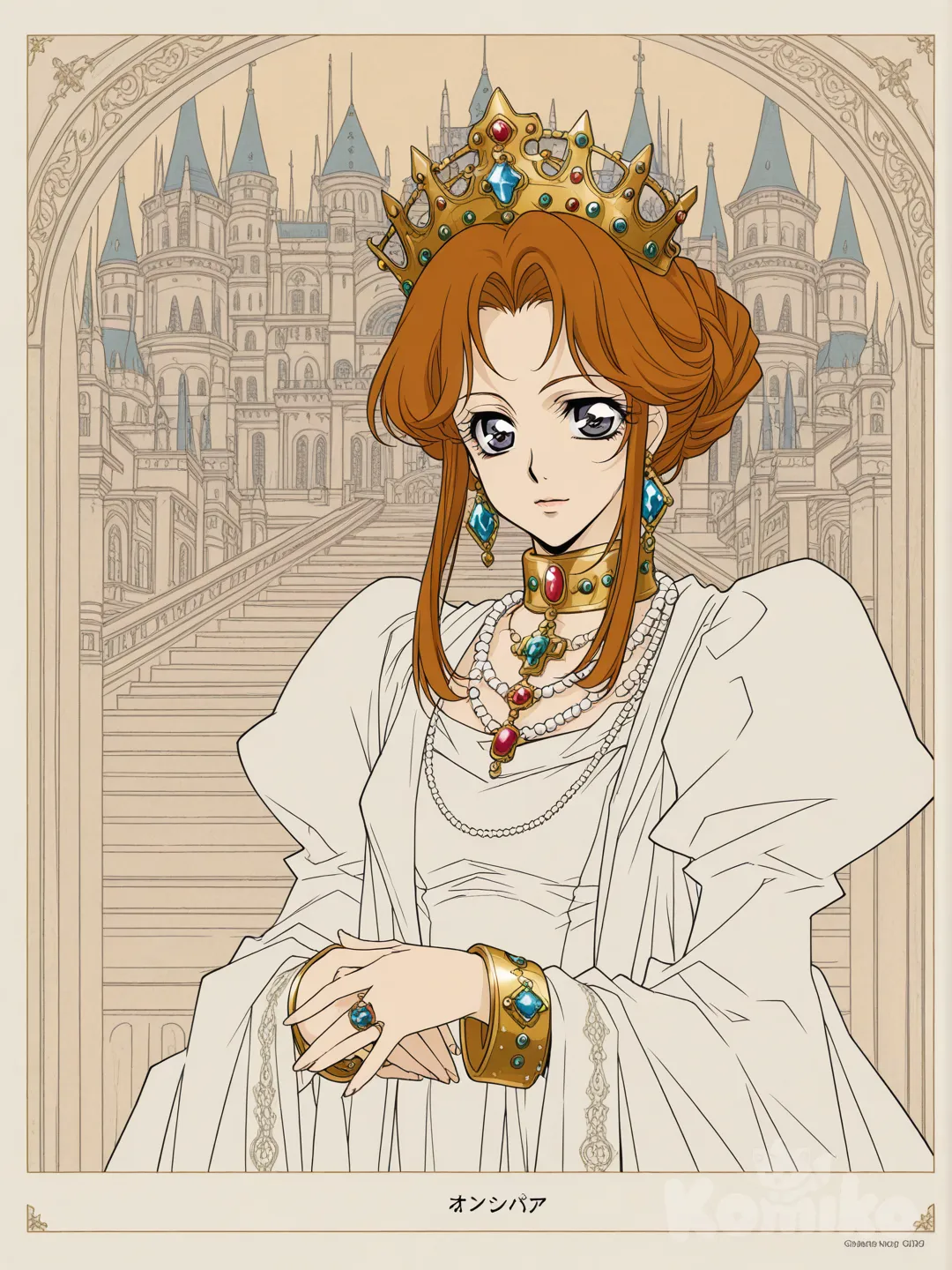 Beautiful rich princess