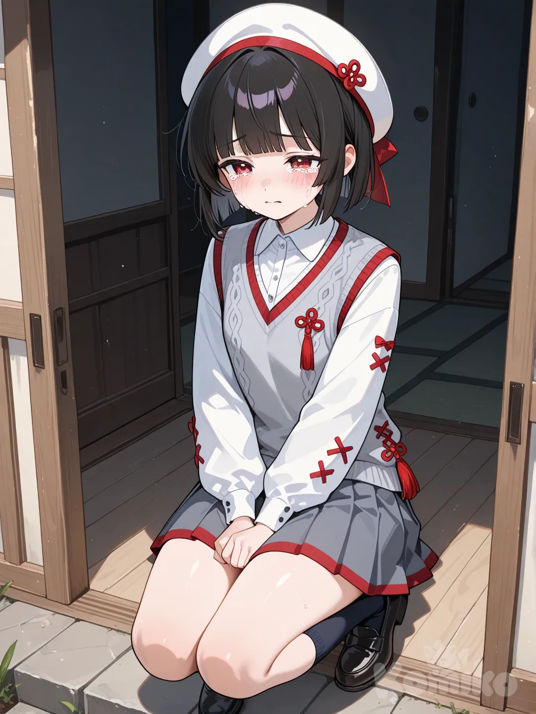 @kuren-gmIw, crying with eyes open