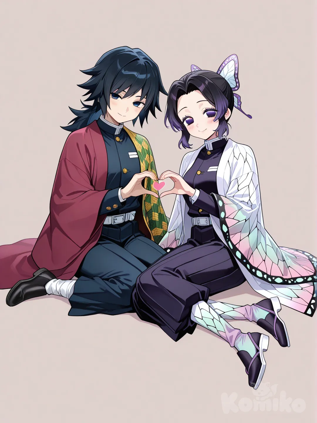 @Tomioka_Giyuu, @Kochou_Shinobu