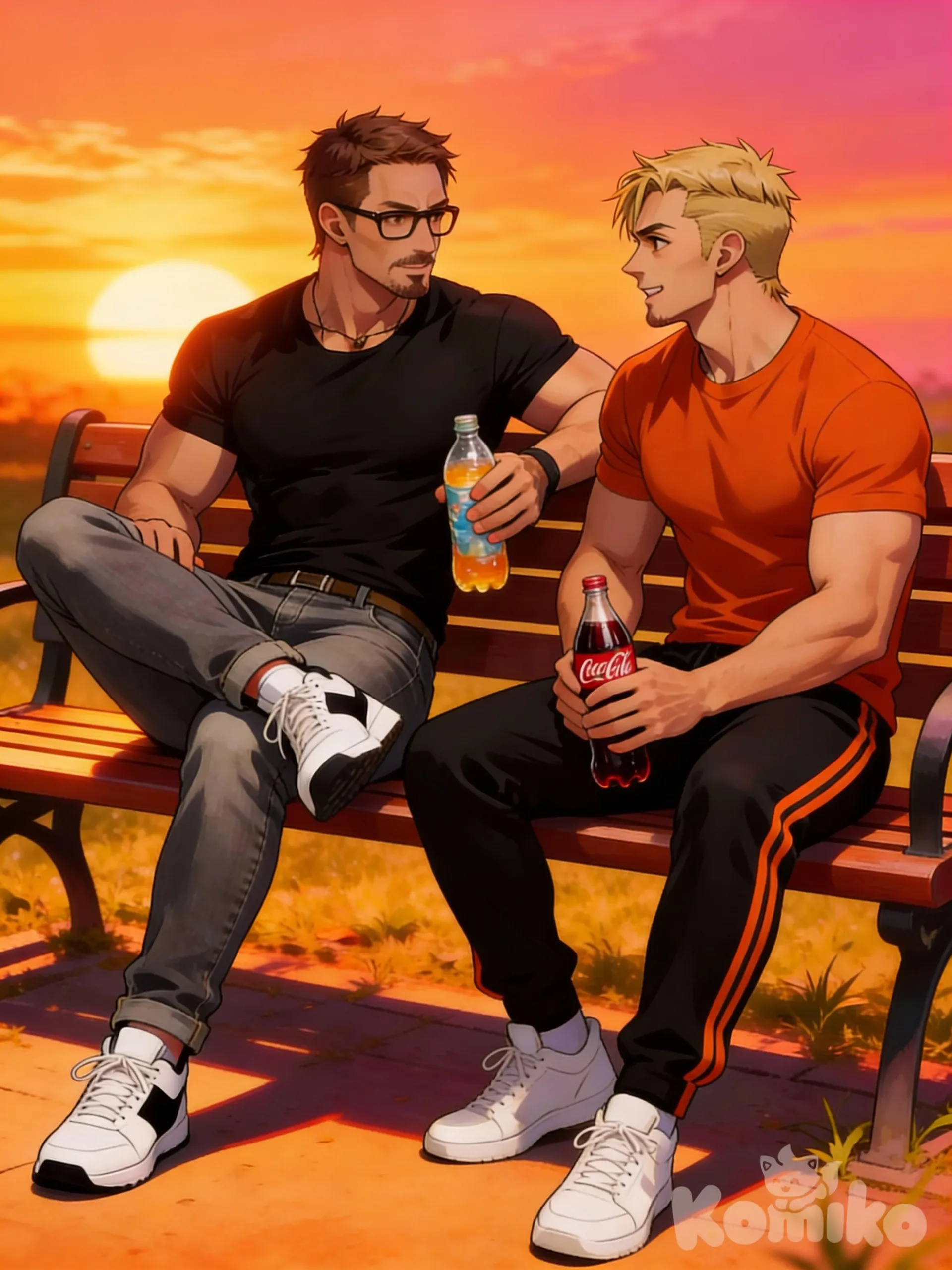 What happens when you bring together two rivals on a peaceful dusk?