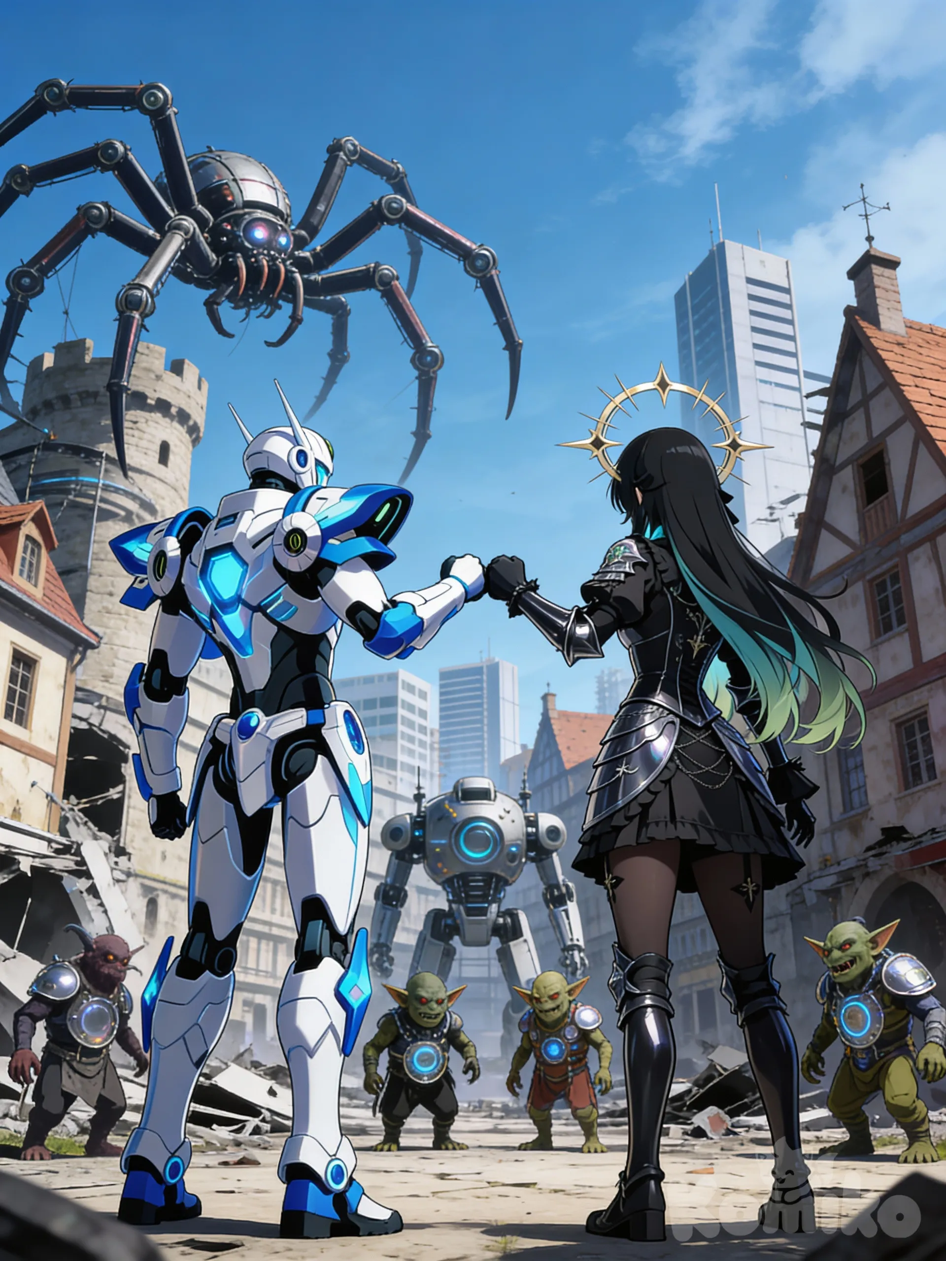 Auton - Zinnia-Faeloria : The first quest of the day. 