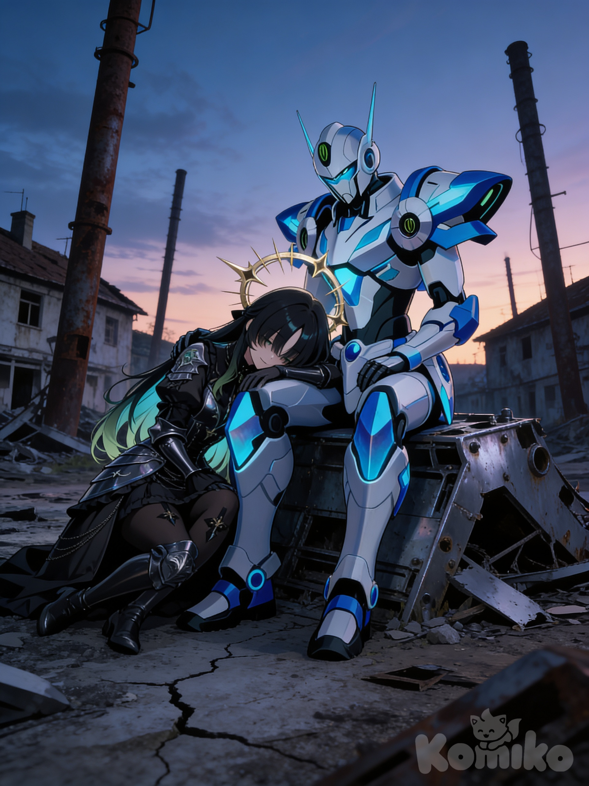 Auton - Zinnia Faeloria : The end of the day and the end of the mission