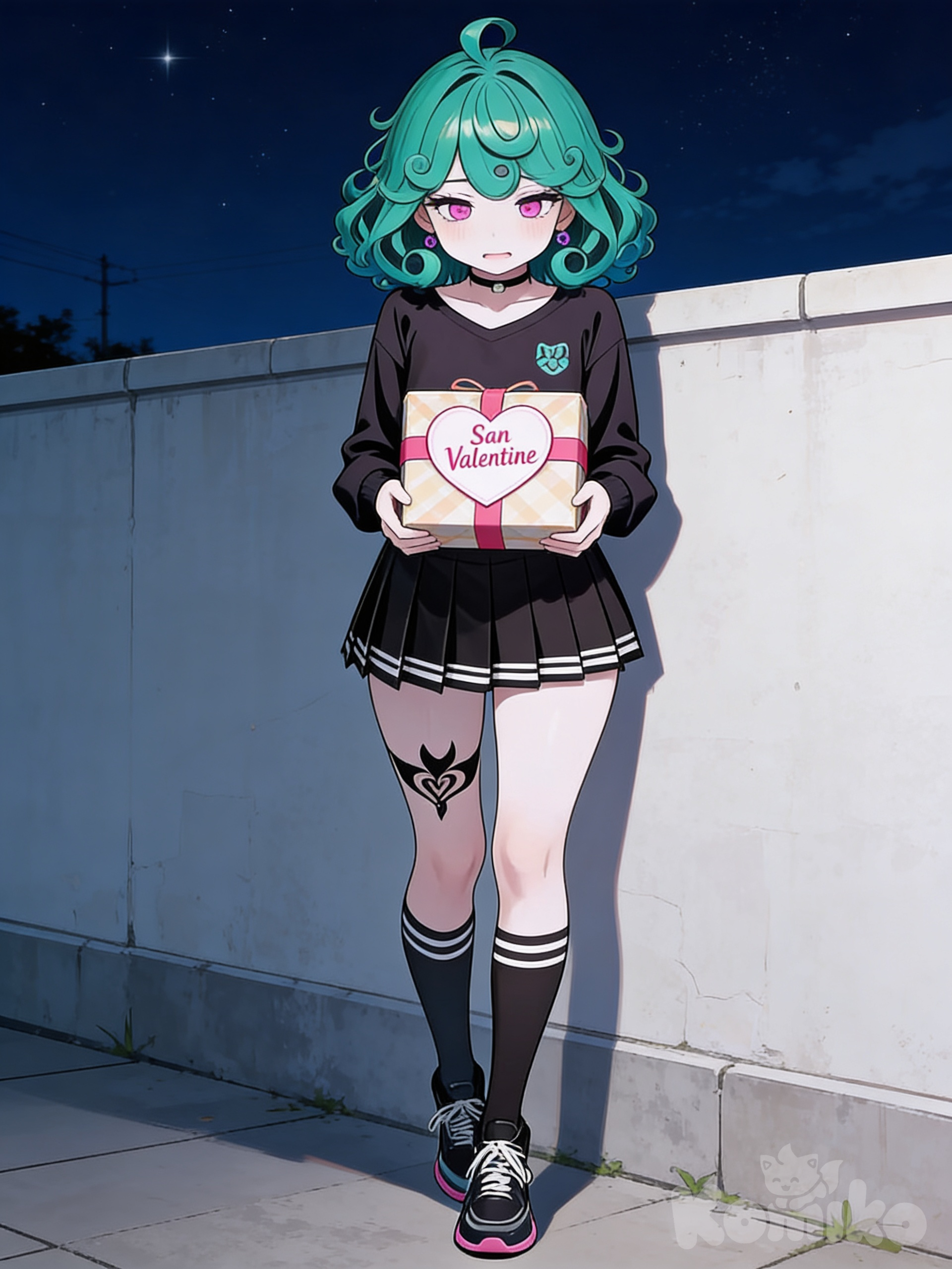  @arianny-9Kxd : She doesn't know who to give the gift to. 