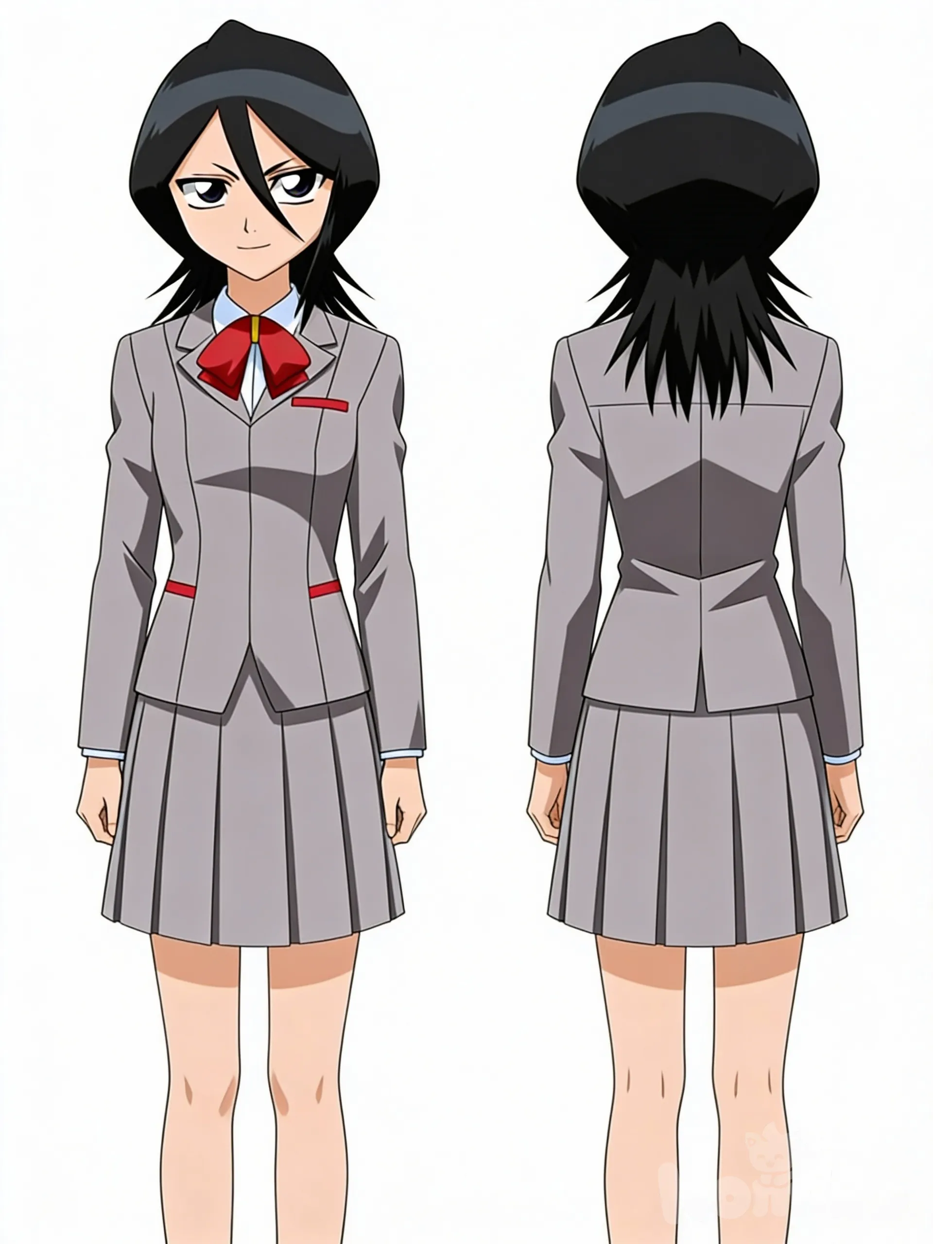 В полный рост, удалить фон, изображение спереди и сзади, руки вдоль тела, лицо серьёзное, убрать книжку из рук