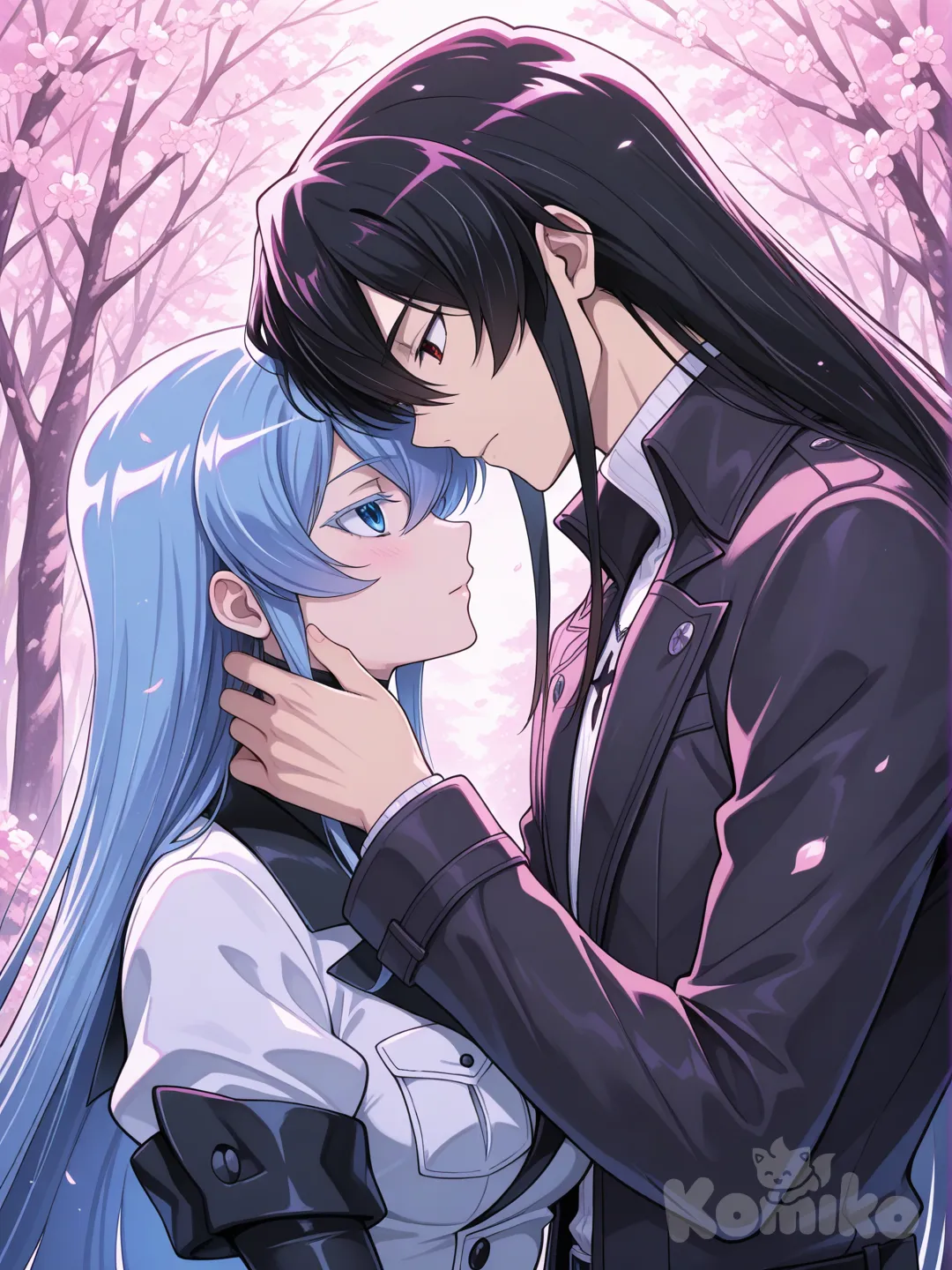esdeath y tatsumi de akame ga kill