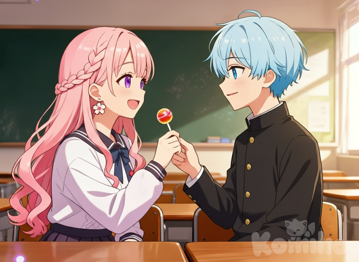 Arata visit Misaki at launch time