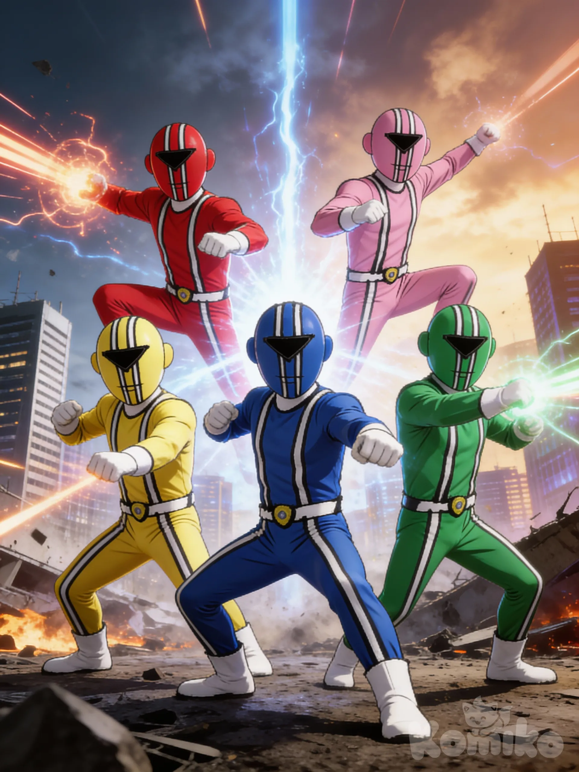 Power rangers lightning 